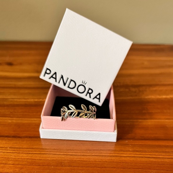 Pandora Jewelry - Pandora Laurel Leaf Ring, Pandora Ring, Leaf Ring